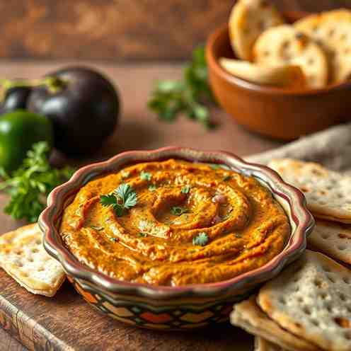 Mirza Ghasemi - Persian Smoky Eggplant Dip Recipe